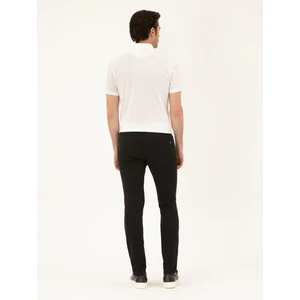 Erkek Siyah Slim Fit Pamuk Karışımlı Jean Pantolon 50287090-VR046