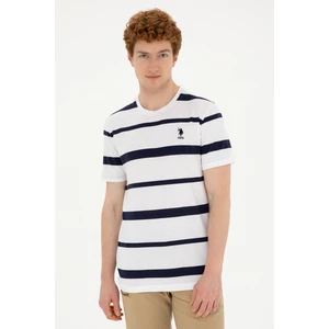 U.S. Polo Assn. Erkek Beyaz Tişört 50287039-VR013
