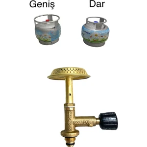 Küçük Tüp Başlığı Her Marka Dar Çember Tüpe Uyumlu Musluk Birlör ( Tüp Hariç )