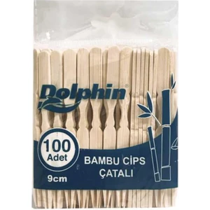 Tahta Cips Çatalı 9 cm