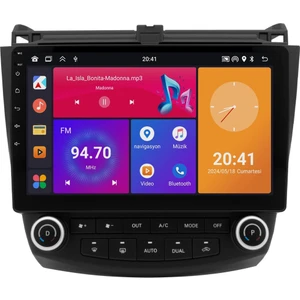 Honda Accord (2003-2008) Android 14 Multimedya - 2 GB Ram - 32 GB Hafıza - Carplay CRV4148XP