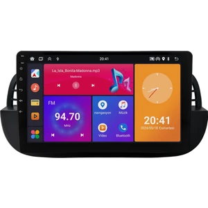 Fiat 500 Multimedya Sistemi (2008-2014) Android 14 Multimedya - 2 GB Ram - 32 GB Hafıza - Carplay CRV4652XPB