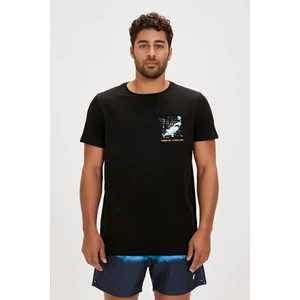 Bad Bear Francis Siyah Baskılı Erkek Tişört