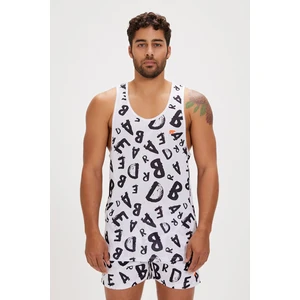 Bad Bear Bling Beyaz Erkek Atlet
