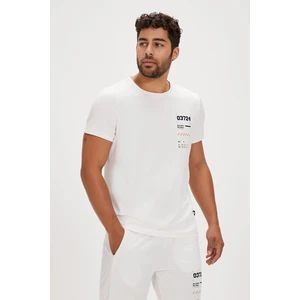 Bad Bear Jesse Beyaz Baskılı Erkek Tişört