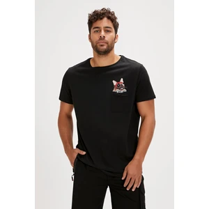 Bad Bear Gotcha Siyah Baskılı Erkek Tişört