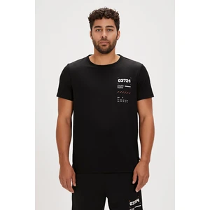 Bad Bear Jesse Siyah Baskılı Erkek Tişört