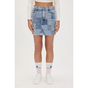 Bad Bear Vendy Mavi Denim Etek