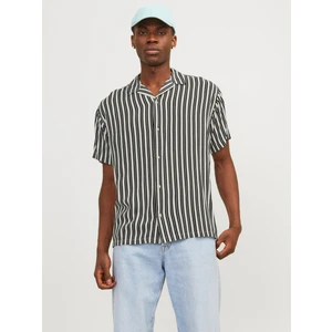Jack & Jones Erkek Çizgili Kisa Kollu Gömlek - Luke