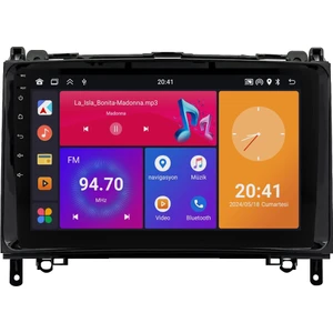 Mercedes Sprinter (2010-2017) Android 14 Multimedya - 2 GB Ram - 32 GB Hafıza - Carplay CRV4340XP S