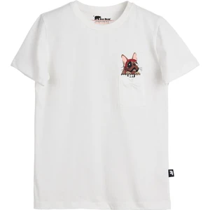 Bad Bear Gotcha Beyaz Baskılı Çocuk Tişört