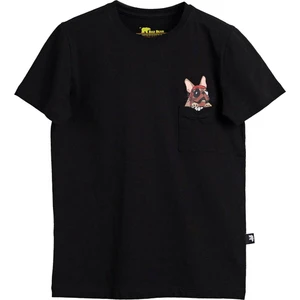 Bad Bear Gotcha Siyah Baskılı Çocuk Tişört