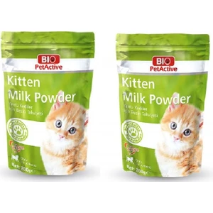Bio Pet Active  Kitten Milk Powder Yavru Kedi Süt Tozu 200 Gr. x 2 Adet
