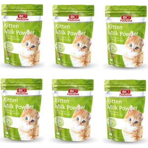Bio Pet Active  Kitten Milk Powder Yavru Kedi Süt Tozu 200 Gr. x 6 Adet
