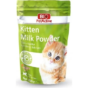 Bio Pet Active  Kitten Milk Powder Yavru Kedi Süt Tozu 200 Gr.