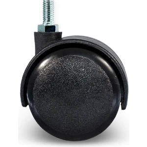 8mm Vidalı Masa Tekeri Sandalye ve Koltuk Tekeri 50MM(SIYAH)