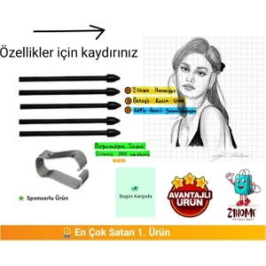 Z1 Home Samsung S Pen Tablet Uyumlu Kalem Ucu Tab S6/s6lte/s7fe/s7ultra/s8 /s8 Ultra/s9/s9fe Ultra S10/s10