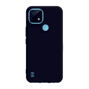 Cepte Aksesuar Realme C21 Uyumlu Kılıf Kamera Korumalı Silikon Zore Biye Arka Kapak