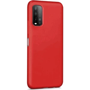 Cepte Aksesuar Xiaomi Redmi 9t Uyumlu Kılıf Kamera Korumalı Silikon Zore Biye Arka Kapak