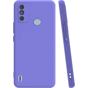 Cepte Aksesuar Tecno Spark 6 Go Uyumlu Kılıf Kamera Korumalı Silikon Zore Biye Arka Kapak