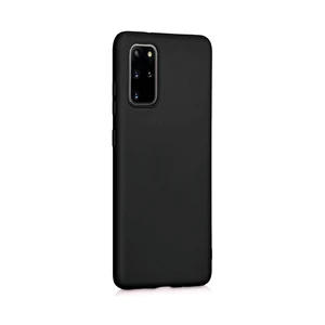 Cepte Aksesuar Samsung Galaxy S20 Plus Uyumlu Kılıf Kamera Korumalı Silikon Zore Biye Arka Kapak