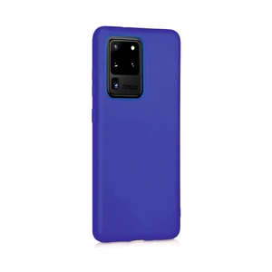 Cepte Aksesuar Samsung Galaxy S20 Ultra Uyumlu Kılıf Kamera Korumalı Silikon Zore Biye Arka Kapak