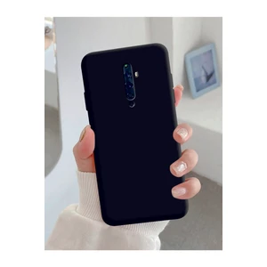 Cepte Aksesuar Oppo Reno 2z Uyumlu Kılıf Kamera Korumalı Silikon Zore Biye Arka Kapak