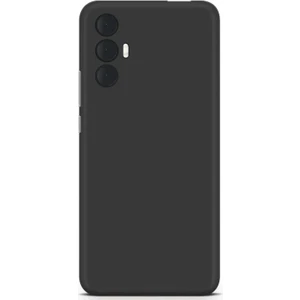 Cepte Aksesuar Tecno Spark 8 Pro Uyumlu Kılıf Kamera Korumalı Silikon Zore Biye Arka Kapak