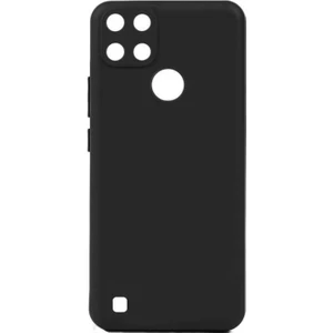 Cepte Aksesuar Realme C25Y Uyumlu Kılıf Kamera Korumalı Silikon Zore Biye Arka Kapak