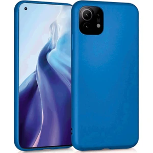 Cepte Aksesuar Xiaomi Mi 11 Lite Uyumlu Kılıf Kamera Korumalı Silikon Zore Biye Arka Kapak