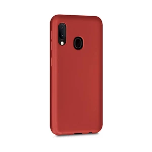 Cepte Aksesuar Samsung Galaxy A30 Uyumlu Kılıf Kamera Korumalı Silikon Zore Biye Arka Kapak