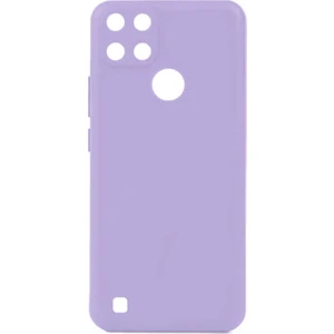 Cepte Aksesuar Realme C25Y Uyumlu Kılıf Kamera Korumalı Silikon Zore Biye Arka Kapak
