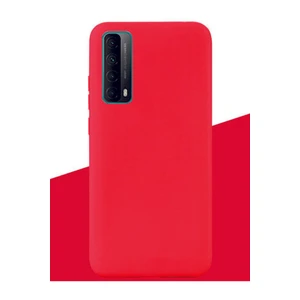 Cepte Aksesuar Huawei P Smart 2021 Uyumlu Kılıf Kamera Korumalı Silikon Zore Biye Arka Kapak