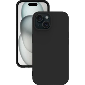 Cepte Aksesuar Apple iPhone 15 Uyumlu Kılıf Kamera Korumalı Silikon Zore Biye Arka Kapak