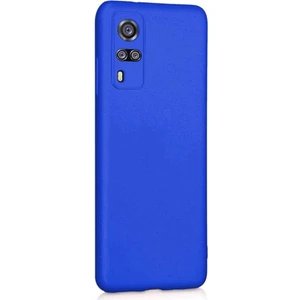 Cepte Aksesuar Vivo Y51 Uyumlu Kılıf Kamera Korumalı Silikon Zore Biye Arka Kapak