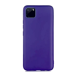 Cepte Aksesuar Realme C20 Uyumlu Kılıf Kamera Korumalı Silikon Zore Biye Arka Kapak