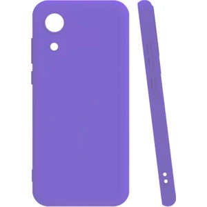 Cepte Aksesuar Samsung Galaxy A03 Core Uyumlu Kılıf Kamera Korumalı Silikon Zore Biye Arka Kapak