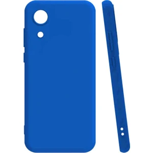 Cepte Aksesuar Samsung Galaxy A03 Core Uyumlu Kılıf Kamera Korumalı Silikon Zore Biye Arka Kapak