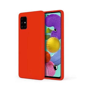 Cepte Aksesuar Samsung Galaxy A71 Uyumlu Kılıf Kamera Korumalı Silikon Zore Biye Arka Kapak