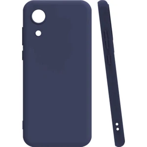 Cepte Aksesuar Samsung Galaxy A03 Core Uyumlu Kılıf Kamera Korumalı Silikon Zore Biye Arka Kapak