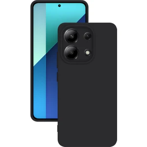 Cepte Aksesuar Xiaomi Redmi Note 13 4g Uyumlu Kılıf Kamera Korumalı Silikon Zore Biye Arka Kapak