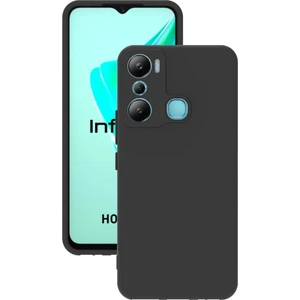 Cepte Aksesuar Infinix Hot 20I Uyumlu Kılıf Kamera Korumalı Silikon Zore Biye Arka Kapak