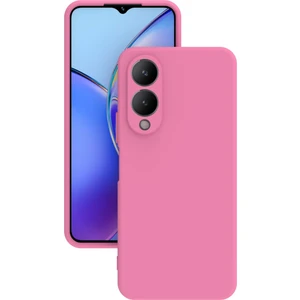 Cepte Aksesuar Vivo Y17S Uyumlu Kılıf Kamera Korumalı Silikon Zore Biye Arka Kapak