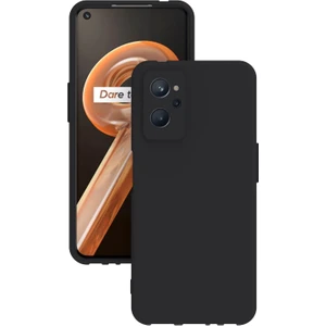 Cepte Aksesuar Realme 9i Uyumlu Kılıf Kamera Korumalı Silikon Zore Biye Arka Kapak