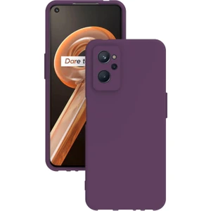 Cepte Aksesuar Realme 9i Uyumlu Kılıf Kamera Korumalı Silikon Zore Biye Arka Kapak