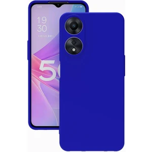 Cepte Aksesuar Oppo A58 Silikon Uyumlu Kılıf Kamera Korumalı Silikon Zore Biye Arka Kapak