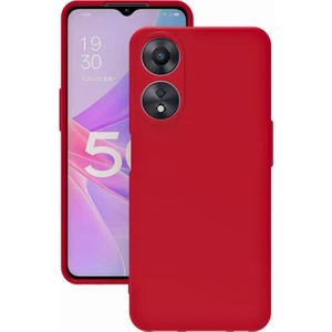 Cepte Aksesuar Oppo A58 Silikon Uyumlu Kılıf Kamera Korumalı Silikon Zore Biye Arka Kapak