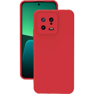 Cepte Aksesuar Xiaomi 13 Uyumlu Kılıf Kamera Korumalı Silikon Zore Biye Arka Kapak