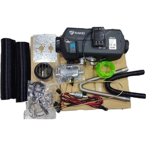 Kumandalı Kurmalı Dijital 5kw Webasto Tipi Müadili Dizel Ortam Isıtıcı - 24V Raino 5kw