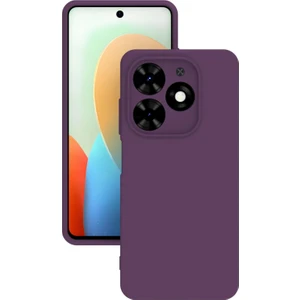 Cepte Aksesuar Tecno Spark Go 2024 Uyumlu Kılıf Kamera Korumalı Silikon Zore Biye Arka Kapak